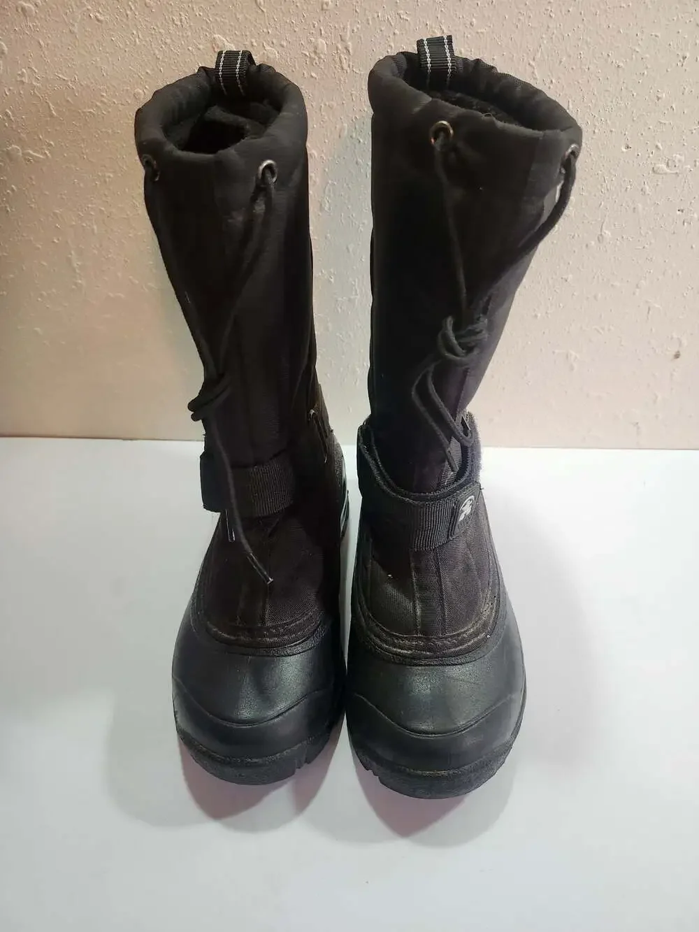 Kamik Black Waterproof Insulated Youth Winter Snow Boots Size 6